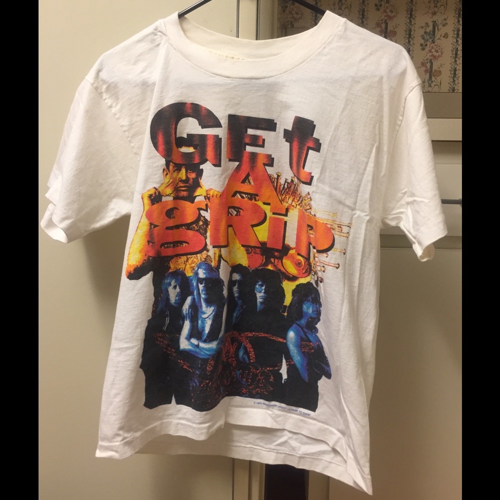 Vintage Aerosmith Band tee “Get a Grip” 1993 O.G.